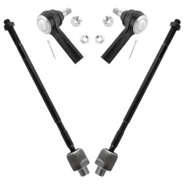 Imagem de YMAUGP Extremidade de haste de direção interna frontal externa ES3466 EV396 para INFINITI QX4 1997-2003, kit de extremidade de haste de direção para Nissan Pathfinder 1996-2004, kit de extremidade de