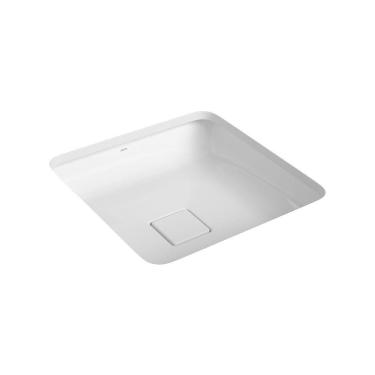 Imagem de Cuba De Embutir Deca Slim 45x45 L.31040.17 Quadrada Branca