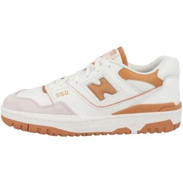 Imagem de New Balance Tênis masculino 550, Branco Bb550pb1, 41