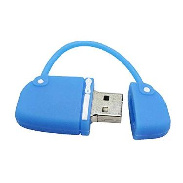 Imagem de 16 GB Modelo bolsa USB Flash Drive USB 3.0 Dispositivo armazenamento USB Flash Disk USB Drive USB 3.0 Memory Stick USB Stick U Disk Pen Drive USB Flash Memory USB Disk Armazenamento dados - Azul
