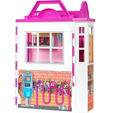 Imagem de Brinquedo Barbie Restaurante Cook`N Grill Com Boneca Hbb91
