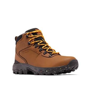 Imagem de Columbia Tênis masculino Newton Ridge Plus II impermeável Omni Heat para caminhada, Marrom-claro/preto, 13