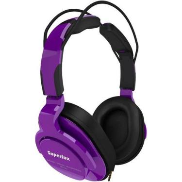 Imagem de Fone ouvido superlux hd-661 roxo