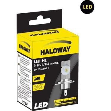 Imagem de Lâmpada Led HS1/H4 Moto 12V 15W Haloway Philips