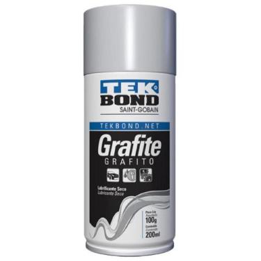 Imagem de Spray Aerosol Grafite A Seco Lubrificante Multiuso 200ml - Tek Bond
