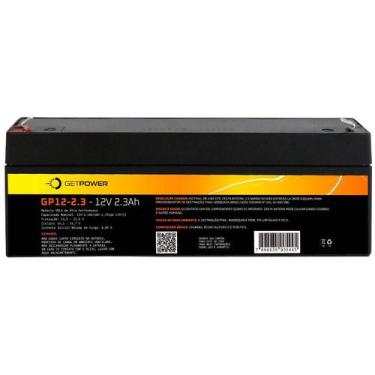 Imagem de Bateria Selada Getpower 12v 2,3ah  Vrla  Equipamentos Médicos, Alarmes