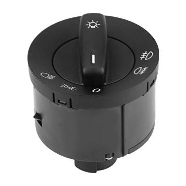 Imagem de Farol do Carro Interruptor de Controle Lâmpada Nevoeiro Botão Interruptor de Controle Luz Nevoeiro para Mk5 Mk6 1t0941431c 1k4941431q