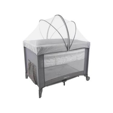 Imagem de Berço Portátil Cosco Kids Nanny 2 Níveis de Altura - 0 a 18kg Cinza, C