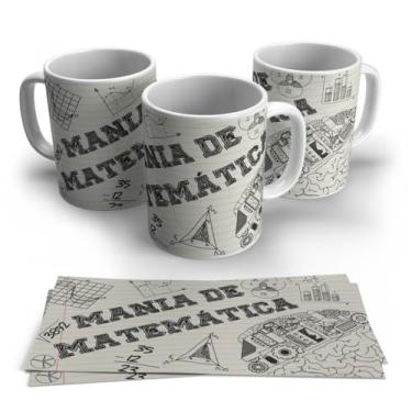 Imagem de Canecas de Porcelana Branca Personalizadas Profissões Matematica (Matematica 1)