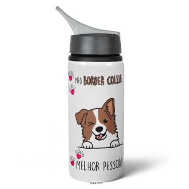 Imagem de Garrafa Squeeze NK Dog - Meu Border Collie, melhor pessoa! M2 - JPS IN