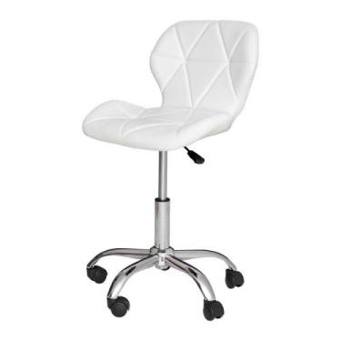 Imagem de Cadeira Office Eiffel Slim Com Estofado De material sintético B - Waw 