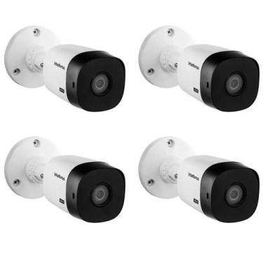 Imagem de Kit 4 Câmeras 1120B Bullet Intelbras 20m HD ip66 720p