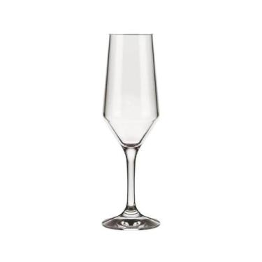 Imagem de Taça Champagne Festa Vidro Cristal Buffet Liso 186 Ml Nadir - Meta Ata