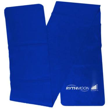 Imagem de Faixa Elástica Para Exercícios Nível Extra Forte Rythmoon, Azul