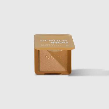 Imagem de Iluminador Facial Dourado - Shimmer Highlighter Gold 4you 6g - OCÉANE