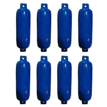 Imagem de Defensa Inflável Azul G3 13,75 X 50 cm Lancha Barco Kit 8 Un - Noster 
