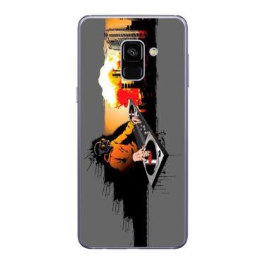 Imagem de Capa Adesivo Skin264 Verso Para Samsung Galaxy A8 2018 - KawaSkin