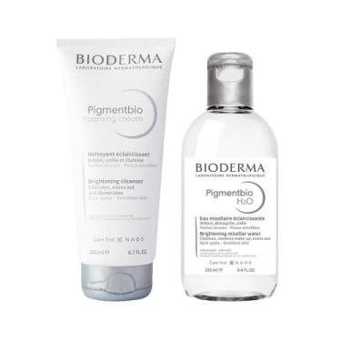Imagem de Kit Bioderma Pigmentbio - Sabonete Líquido e Água Micelar Clareadora d
