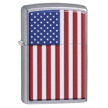 Imagem de Isqueiros com bandeira americana da Zippo