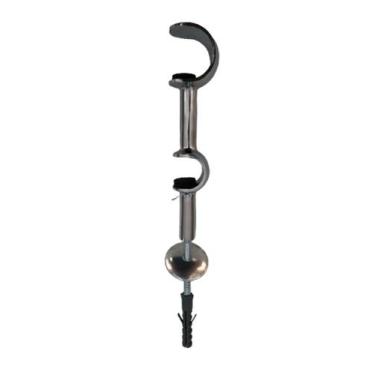Imagem de Suporte duplo 19/28mm para varão comum - 2 unidades - DECOR LIDER, Cro