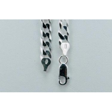 Imagem de Conjunto Corrente E Pulseira Grumet 7mm  Em Prata 925 - DG Presentes