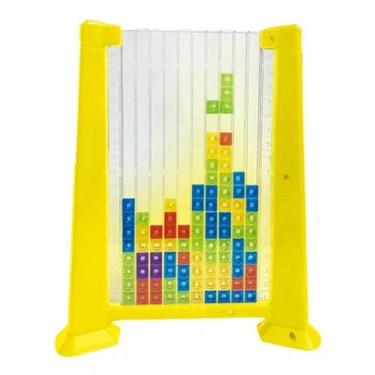 Imagem de Jogo De Empilhar Blocos Com Luz Noturna Tetrix Multikids BR1676 - Mult