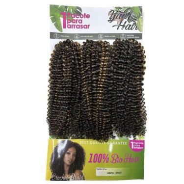 Imagem de Cabelo Bio Fibra Agatha Cacheado Yan Hair Natural 300gr - D&D Commerce