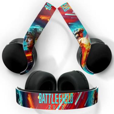 Imagem de Adesivo Compatível PS5 Headset Pulse 3D Playstation 5 Skin - Battlefie