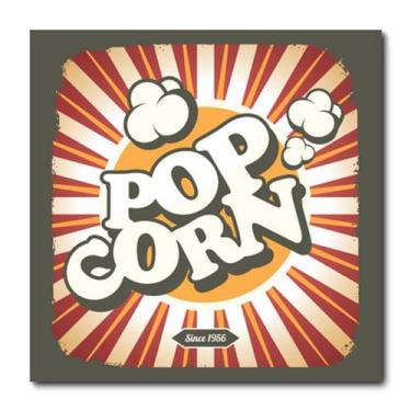 Imagem de Placa Decorativa - Pipoca - Cinema - 0557plmk - Allodi