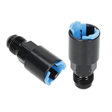 Imagem de Adaptador de trilho de combustível SUPERFASTRACING para alimentação/devolução - 6AN EFI AN6 Push ON
