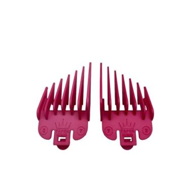 Imagem de Taper King Pentes Guia de Clipper – Cônicos à Prova de Tolos e Desvanece em Casa! Opala (#2 a #7) - Compatível com Oster/Andis Clippers!