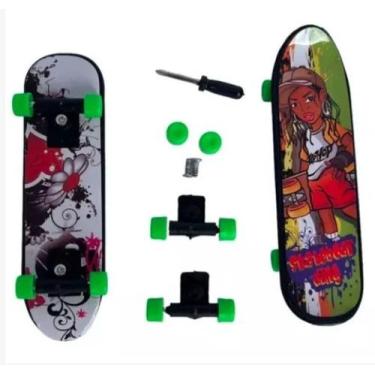 Imagem de Kit Skate de Dedo Extremo Radical Brinquedo Infantil Crianças com Aces