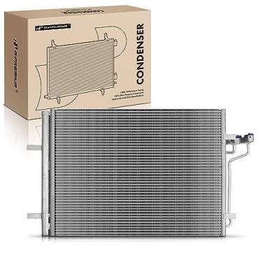 Imagem de A-Premium Condensador A/C de ar condicionado compatível com Ford Focus 2015-2018, Transit Connect 2014-2018, 1.6L 2.0L 2.5L, substituição # 4724