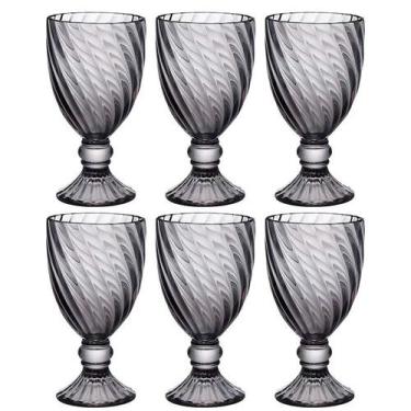 Imagem de Conjunto de 6 Taças Elysée para Água e Vinho 325ml TCVN021 - Hauskraft