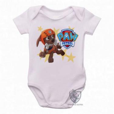 Imagem de body nenê criança roupa bebê  Patrulha Canina Zuma - Empório Dutra, M 
