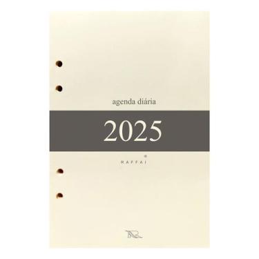 Imagem de Refil para Agenda Diária 2025 Raffai - Raffai Couros