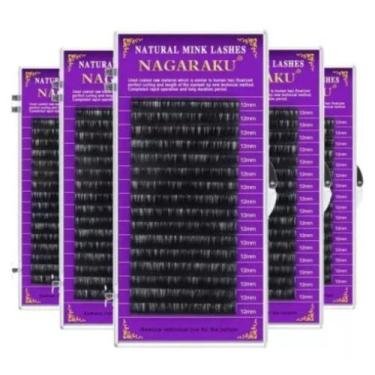 Imagem de Alongamento de Cílios NAGARAKU Fibra-pbt y0.07D_11.12.13mm