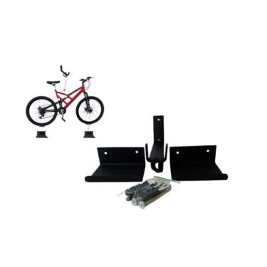Imagem de Suporte para Bicicleta Parede Horizontal - FerragensHT