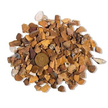 Imagem de Cascalho Jaspe Monet Pedra Natural Polido PP 200g Atacado - Cristaisde
