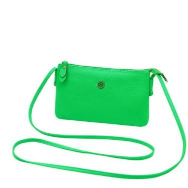 Imagem de Bolsa de Couro Mariart Onix, Green