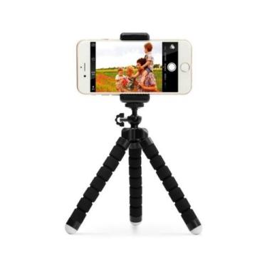 Imagem de Mini Tripé Flexível Com Clipe Ajustável Para Smartphone - BC BORA COLE