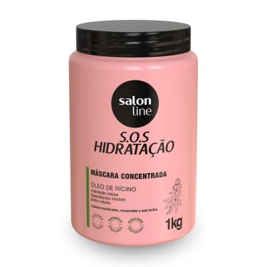 Imagem de Máscara Hidratação Intensa Sos Óleo de Rícino Salon Line 1Kg