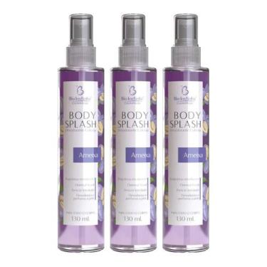 Imagem de Kit 3 Bio Instinto - Body Splash Desod Colônia Ameixa 130ml