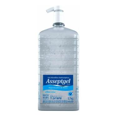 Imagem de Álcool Em Gel 70 Inpm Asseptgel 1kg, ÁlcoolEmGel Antisséptico HigieneD