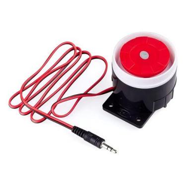 Imagem de Sirene 5-12v 5w P/ Alarme Carro Moto Van Caminhão Ré Empresa - MB