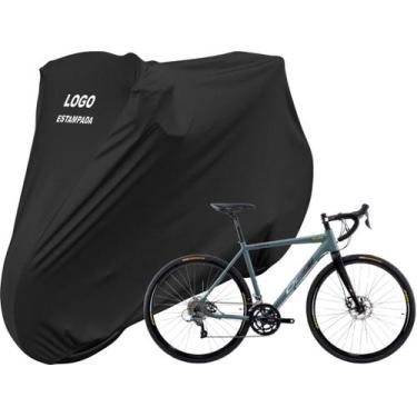 Imagem de Capa Bike Com Logo Oggi Velloce Disc 2022 Speed De tecido - Mz, Preto