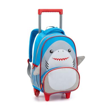 Imagem de Mochila De Rodinha Seanite Tubarão: Aventuras No Fundo Do Mar