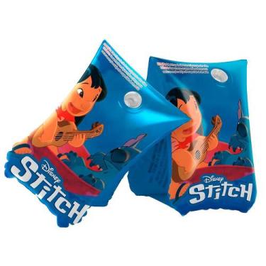 Imagem de Boia De Braço Salva Vidas Infantil 25kg Stitch - ETILUX