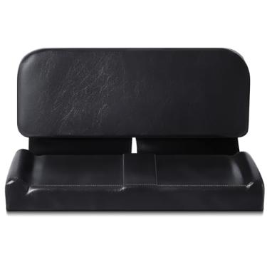 Imagem de DaisyInner Assento duplo para peças Go Kart ajustável Go Kart 2 lugares selim para veículo de equilíbrio de corrida, preto