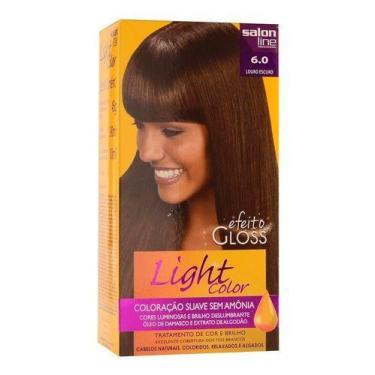 Imagem de Coloração Light Color Efeito Gloss  6.0 - Salon Line